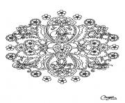 Coloriage mandalas to download for free 21  dessin